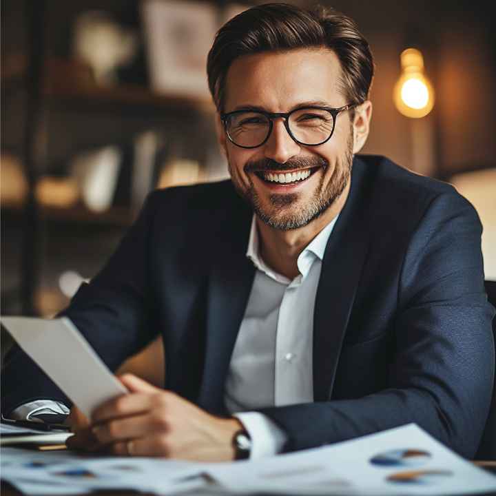 Employees enjoying a clean, welcoming workplace